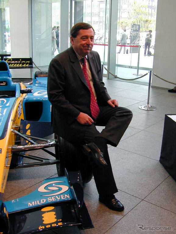 ルノーF1社長パトリック・フォールが来日