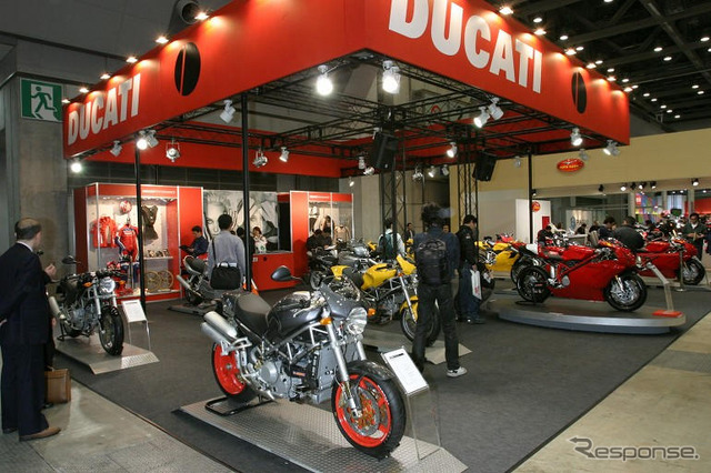 【東京モーターサイクルショー04】写真蔵…ドゥカティ編