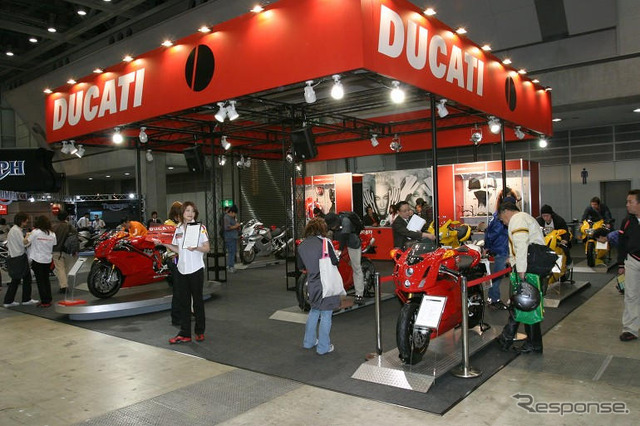 【東京モーターサイクルショー04】写真蔵…ドゥカティ編