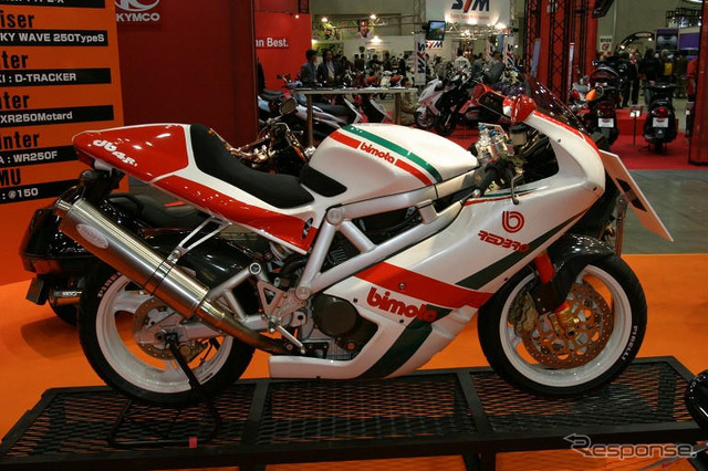 【東京モーターサイクルショー04】写真蔵…レッドブロ・ビモータ編