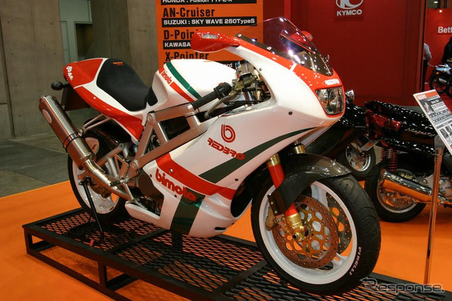 【東京モーターサイクルショー04】写真蔵…レッドブロ・ビモータ編
