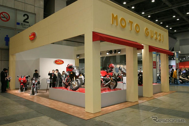 【東京モーターサイクルショー04】写真蔵…モトグッツィ編