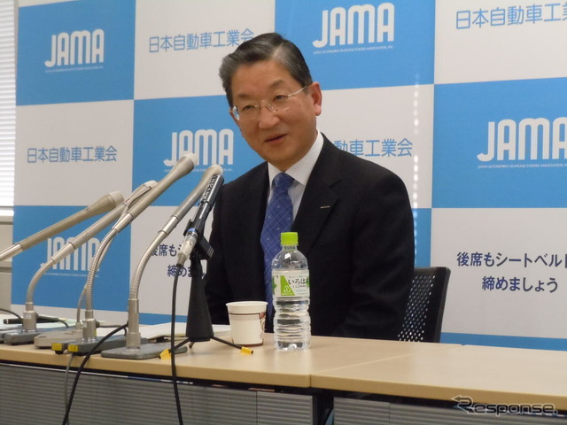 日本自動車工業会・志賀俊之会長