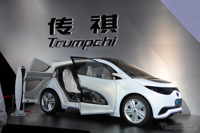 【広州モーターショー11】広州汽車 E-LinKer 詳細画像