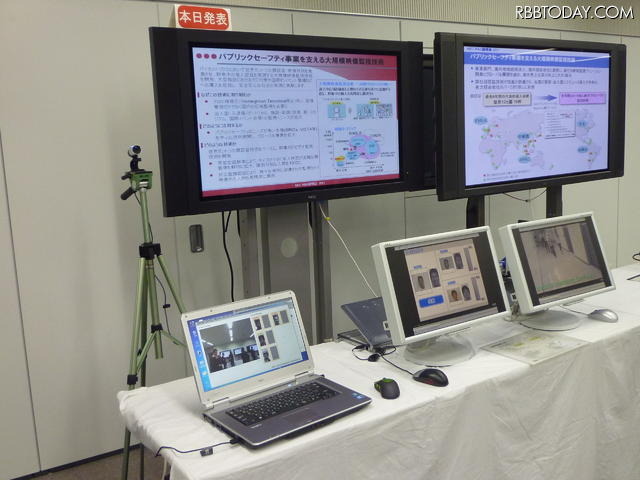 映像監視技術展示