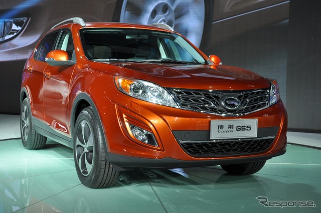 Trumpchi GS5(広州モーターショー11)