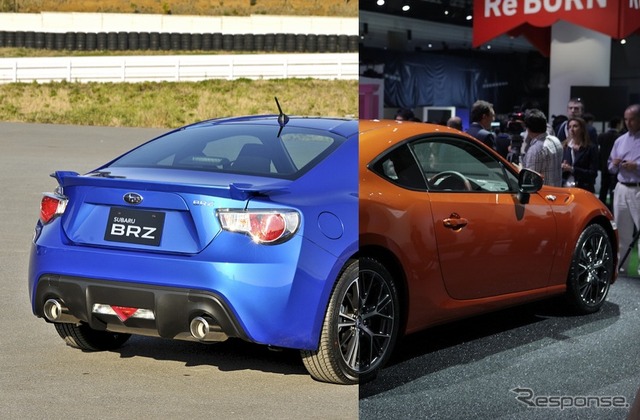 スバルBRZ/トヨタ86