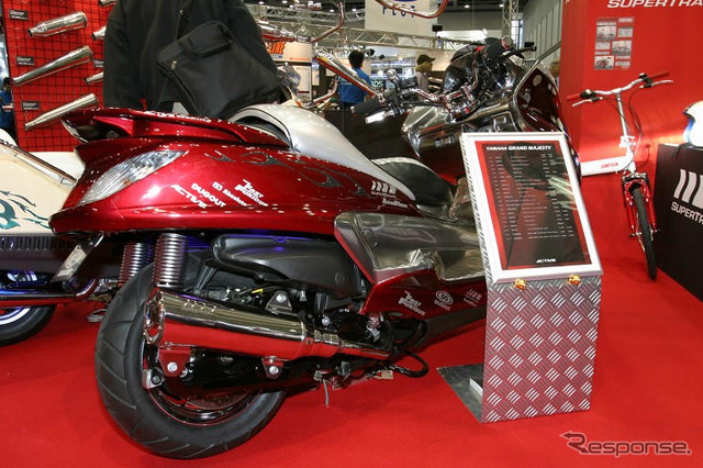 【東京モーターサイクルショー04】写真蔵…ヤマハカスタム編