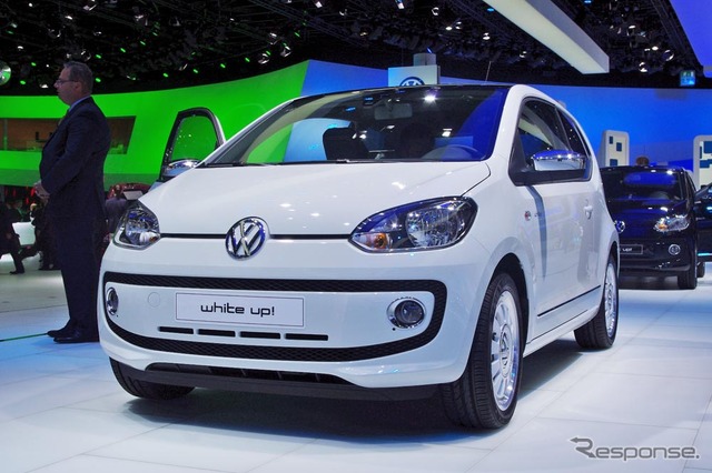 VW up! white(フランクフルトモーターショー11)