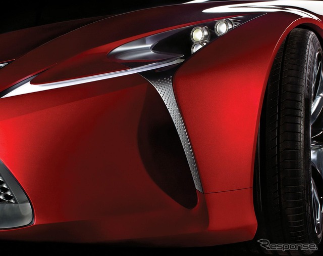 レクサスが2012年1月のデトロイトモーターショー12に出品するコンセプトカー