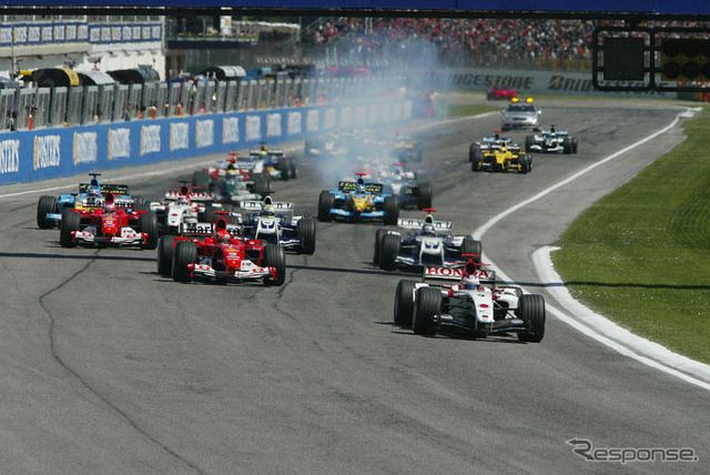 【F1サンマリノGP】決勝…シューマッハ開幕4連勝、バトンは自己最高位
