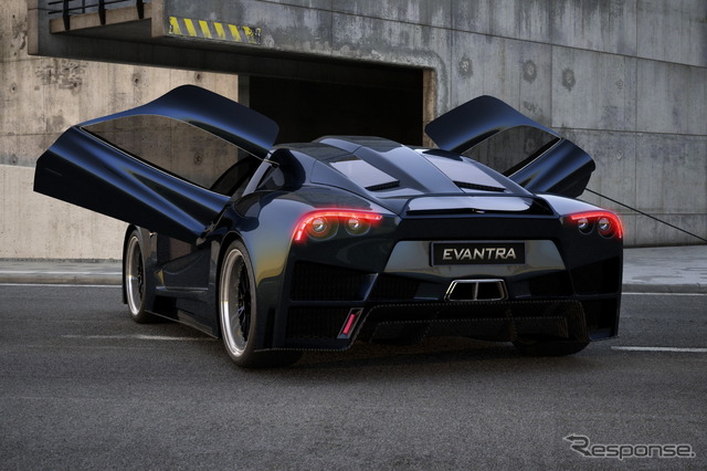 イタリアのFaralli & Mazzanti社の新型スーパーカー、EVANTRA