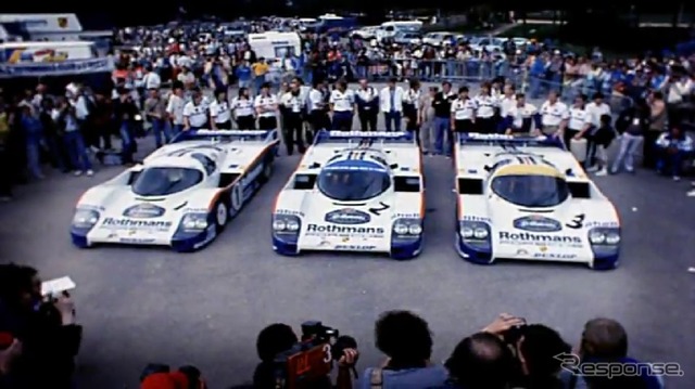 ルマン24時間耐久レースで最多の16勝を記録しているポルシェ(動画キャプチャー)
