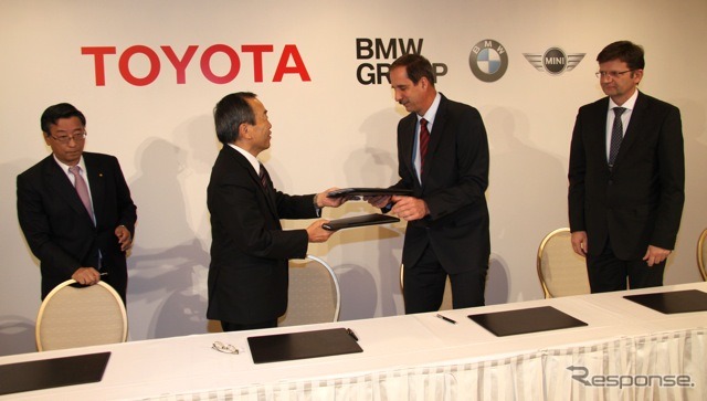 トヨタ BMW提携（2011年12月1日）