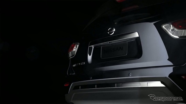 日産パスファインダー・コンセプトのティーザー画像