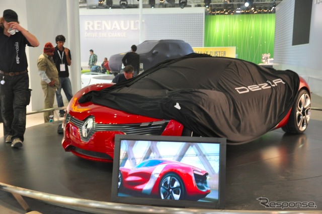 デリーモーターショー12開幕前会場のようす