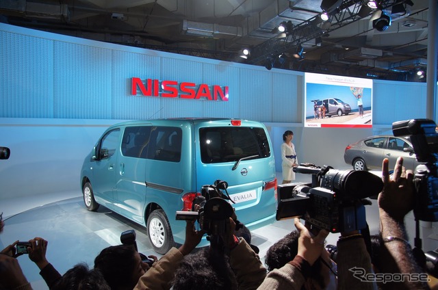 日産NV200/EVALIA(デリーモーターショー12)