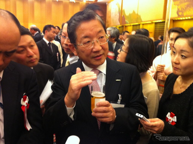 日本自動車工業会・志賀俊之会長