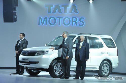 タタモーターズのSUV、サファリSTORME(デリーモーターショー12)