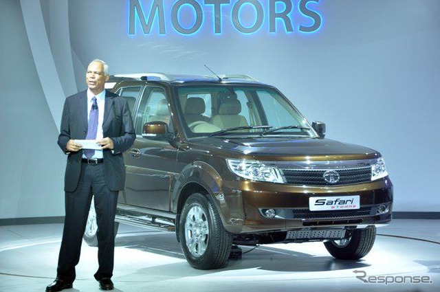 タタモーターズのSUV、サファリSTORME(デリーモーターショー12)