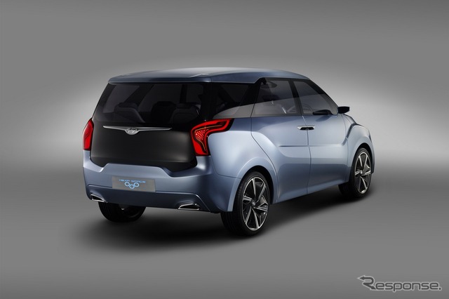 ヒュンダイモーターの小型MPVコンセプトカー、HEXAスペース(デリーモーターショー12)