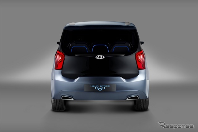 ヒュンダイモーターの小型MPVコンセプトカー、HEXAスペース(デリーモーターショー12)