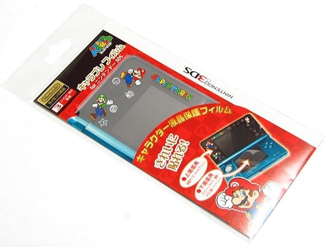 使って楽しい・便利なマリオの3DSアクセサリー「テンヨー キャラプレシリーズ」・・・週刊マリオグッズコレクション第169回 フィルム・マリオ柄1