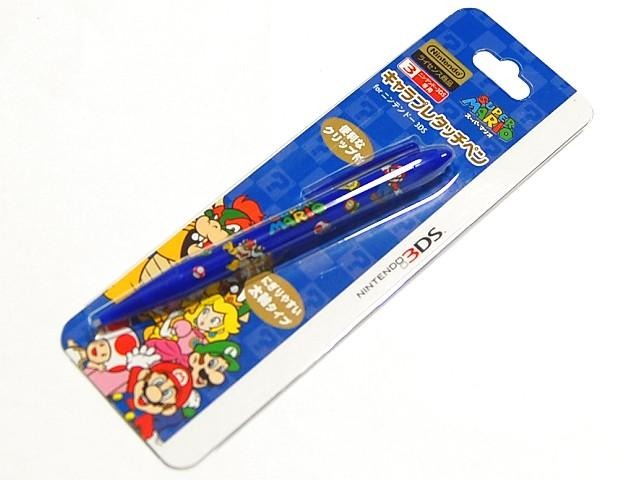 使って楽しい・便利なマリオの3DSアクセサリー「テンヨー キャラプレシリーズ」・・・週刊マリオグッズコレクション第169回 タッチペン・マリオ柄2