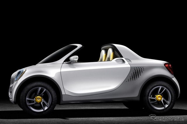スマートのEVコンセプトカー、フォーアス(デトロイトモーターショー12)