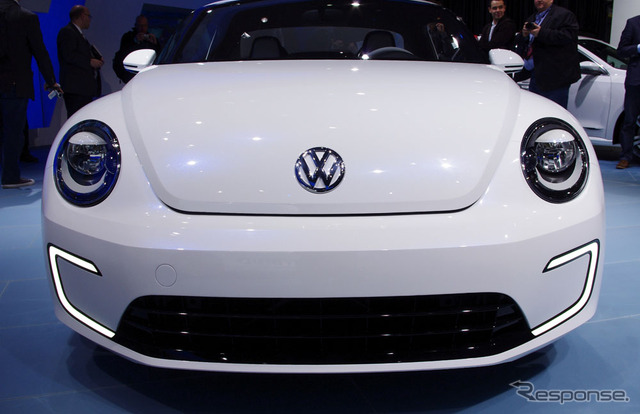 フォルクスワーゲン・ザ・ビートルがベースのEVコンセプトカー、E-バグスター（デトロイトモーターショー12）