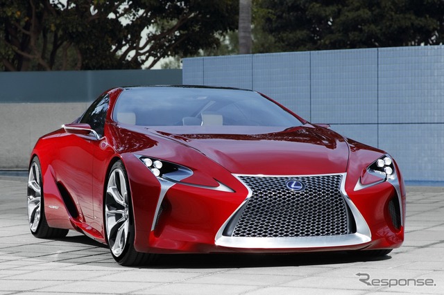 レクサスのデザインの方向性を示唆したコンセプトカー LF-LC(デトロイトモーターショー12)