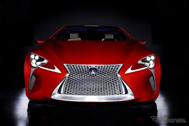 レクサスのデザインの方向性を示唆したコンセプトカー LF-LC(デトロイトモーターショー12)