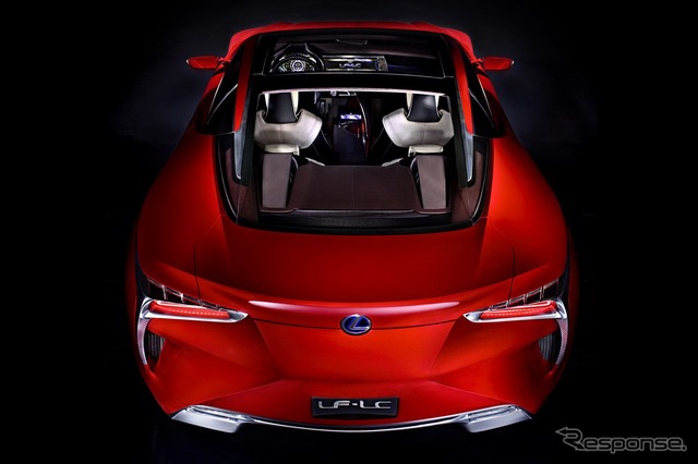 レクサスのデザインの方向性を示唆したコンセプトカー LF-LC(デトロイトモーターショー12)