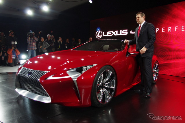 レクサスのデザインの方向性を示唆したコンセプトカー LF-LC(デトロイトモーターショー12)