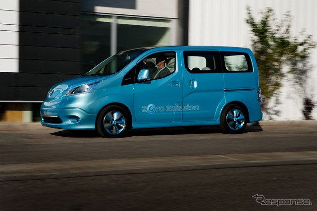 日産NV200(日本名:NV200バネット)をベースに開発された商用EVコンセプトカー、e-NV200(デトロイトモーターショー12)
