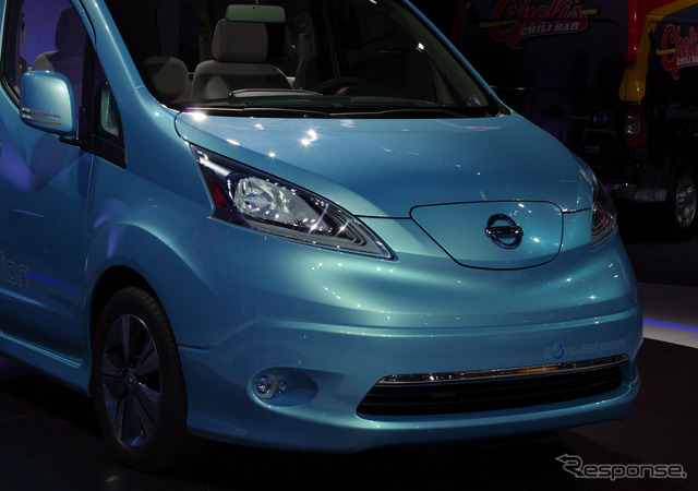 日産NV200(日本名:NV200バネット)をベースに開発された商用EVコンセプトカー、e-NV200(デトロイトモーターショー12)