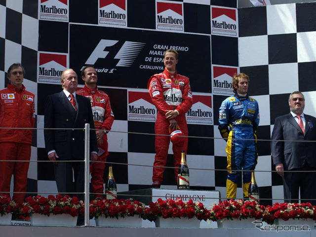 【F1スペインGP】リザルト…シューマッハを止めるのは誰だ?!