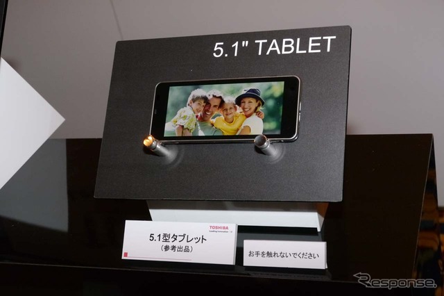 スマートフォンとしても使えそうな5.1型タブレット
