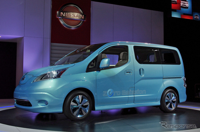 日産 e-NV200コンセプト（デトロイトモーターショー12）