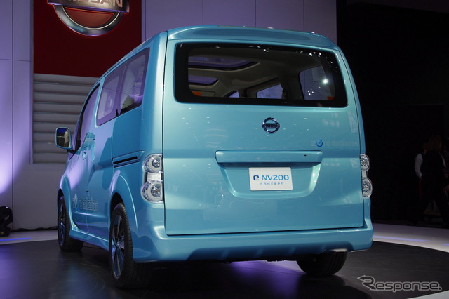 日産 e-NV200コンセプト（デトロイトモーターショー12）