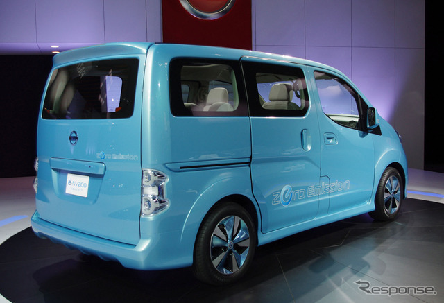 日産 e-NV200コンセプト（デトロイトモーターショー12）