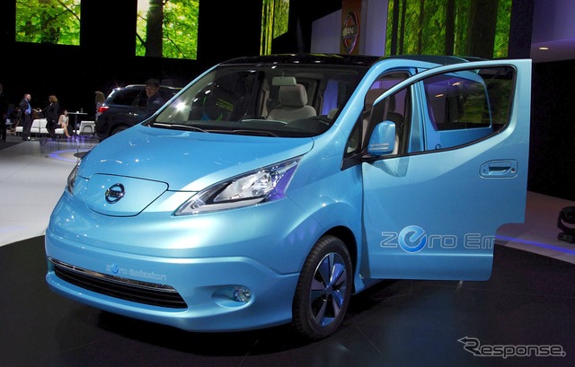 日産 e-NV200コンセプト(デトロイトモーターショー12)