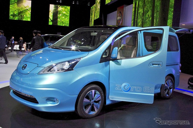 日産 e-NV200コンセプト(デトロイトモーターショー12)