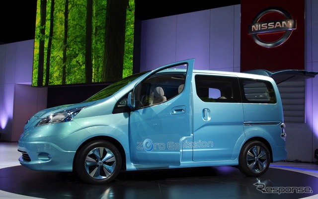 日産 e-NV200コンセプト（デトロイトモーターショー12）