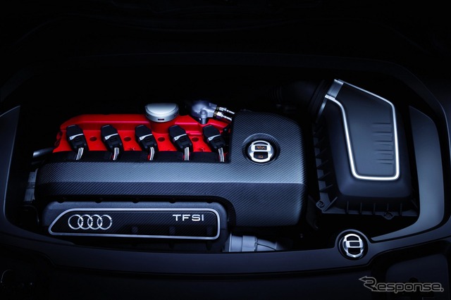 アウディQ3に直噴2.5リットル直列5気筒ターボ(最大出力314ps)を搭載したコンセプトカー、Q3ヴェイル(デトロイトモーターショー12)