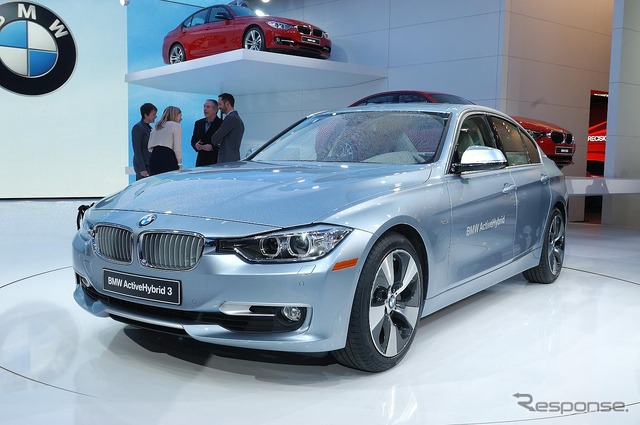 新型BMW3シリーズのハイブリッド、アクティブハイブリッド3(デトロイトモーターショー12)