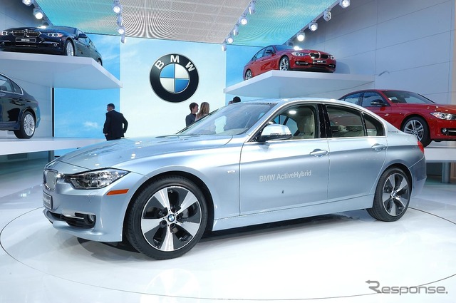 新型BMW3シリーズのハイブリッド、アクティブハイブリッド3(デトロイトモーターショー12)