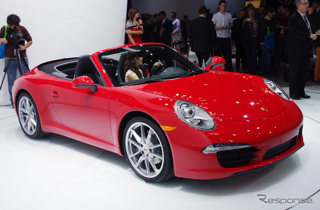 ポルシェ911カブリオレ(デトロイトモーターショー12)
