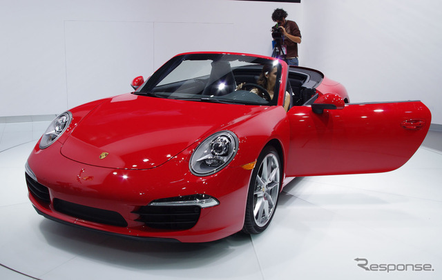 ポルシェ911カブリオレ(デトロイトモーターショー12)