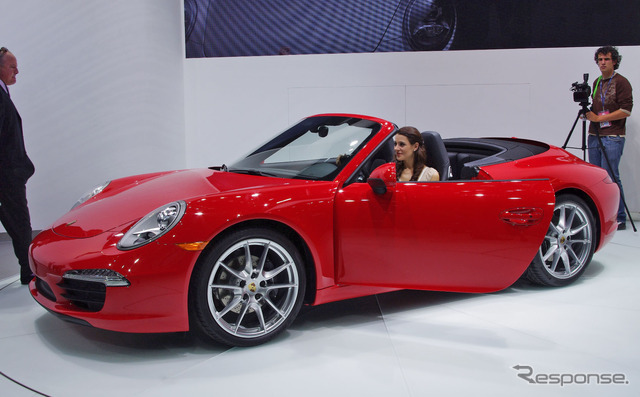 ポルシェ911カブリオレ(デトロイトモーターショー12)